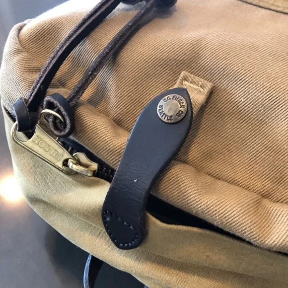 Filson Canvas Journeyman Backpack Weatherproof, Brooks Brothers Plaid Limited Ed